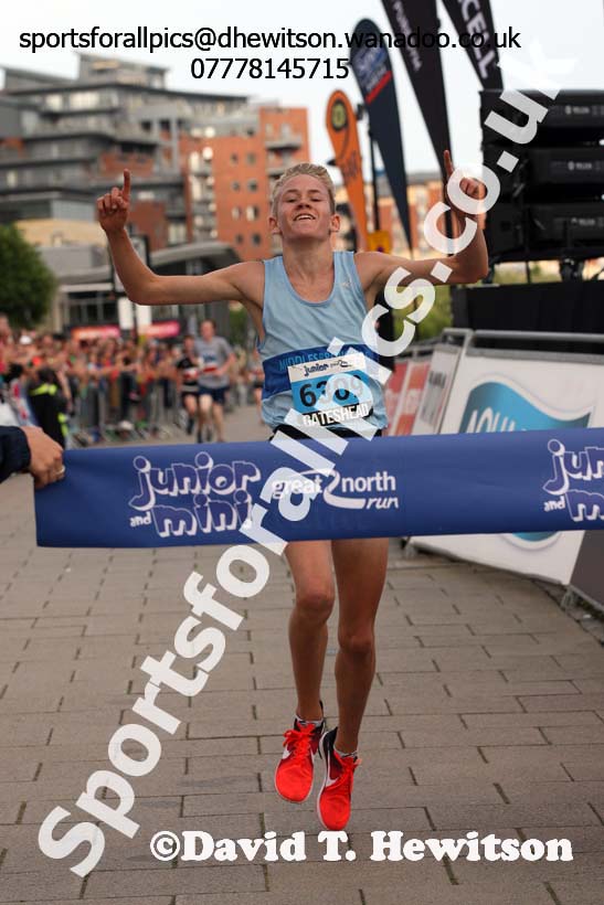 Boys Junior Great  North Run, Newcastle/Gateshead. Photo: David T. Hewitson/Sports for All Pics